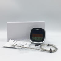 Termómetro Digital De Cocina Con Pantalla Táctil Y Timer Para Asado BBQ Cocción De Carne Modo Cocinar Precisión Alta Material Plástico - details 7
