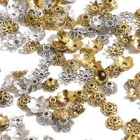 Alrededor De 100 Piezas De Joyería Antigua Estilo DIY Con Corona De Flores Huecas Y Tazas De Cuentas Para Adornos De Cabello - details 1