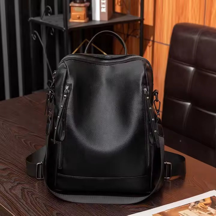 Mochipa De Piel Auténtica para Mujer, Bolso de viaje de alta calidad, informal, de hombro, 2023 - 1
