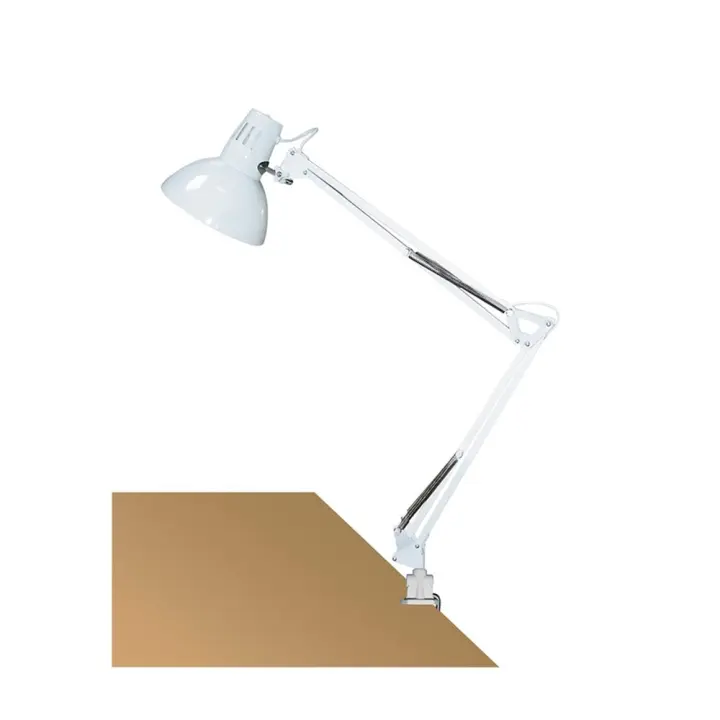 Lampara Flexo Excritorio con Pinza Blanco E27 Metal ARNO  RABALUX - 1
