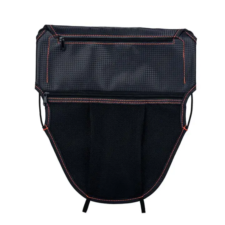 Bolsa De Almacenamiento Para Asiento De Motocicleta Resistente a Rasguños Organizador Práctico Para Scooter Y Bicicletas Accesorio De Motocicleta - 1