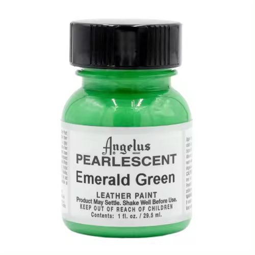 Angelus PINTURA CUERO Y POLIPIEL ANGELUS PEARLESCENT EMERALD GREEN 29,5 ML - 1