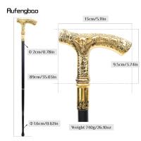 Bastón Decorativo De Elefante Dorado Elegante 35 Pulgadas Aleación De Lujo Para Cosplay Steampunk Y Fiestas De Disfraz - details 2