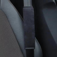 Cubierta De Cinturón De Seguridad Confortable Accesorios De Auto Protección De Hombro Suave De Plush Para Interior Del Coche - details 2