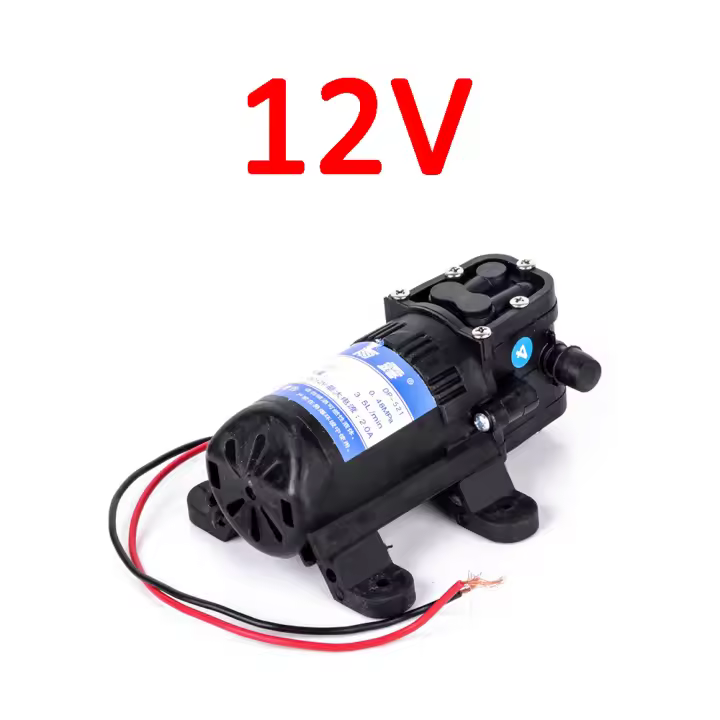 Bomba De Agua Eléctrica Diáfragma DP-521 12V 220V 70PSI 3.5L/min Para Lavar Coches Y Agricultura Resistente Y De Alta Presión - 1