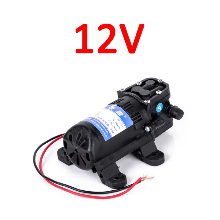 Bomba De Agua Eléctrica Diáfragma DP-521 12V 220V 70PSI 3.5L/min Para Lavar Coches Y Agricultura Resistente Y De Alta Presión - 1