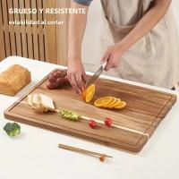 Tablas De Cortar De Madera De Encina Y Nogal Para Queso Y Carne Bloque De Corte Para Cocina Herramientas De Cocina - details 5