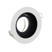 Marco De Luz Led Aluminio Inalámbrico Negro Y Blanco Para GU10 Y MR16 Foco De Iluminación Revestimiento De Aleación De Aluminio - details 1