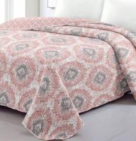 ARISE SHOP-Colcha Bouti  Estampada para camas de 90, 105, 135 y 150 cm. Bouti Reversible liso o estampado. Colcha fina y ligera. No incluye fundas de cojín.Poliéster - details 1