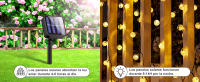 luces solares led exterior jardin