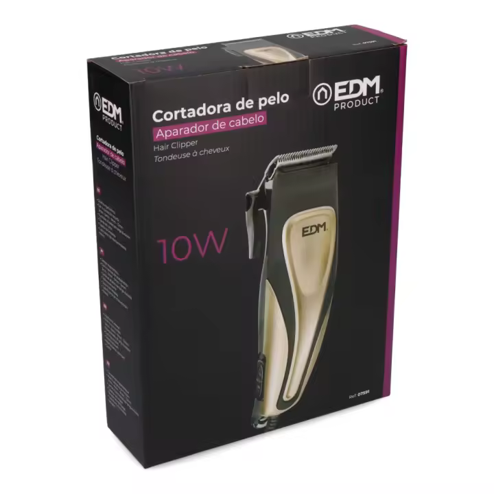 maquina corta cabellos 10w  edm - 1