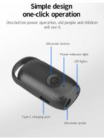 Repelente Electrónico Mini Para Perros Con LED Anti-ladridos Dispositivo De Entrenamiento Efectivo Para Perros Material Plástico - details 3