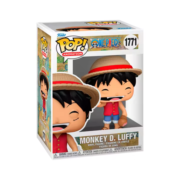 FIGURA FUNKO POP ONE PIECE MONKEY D. LUFFY 2024 9 CM - Nuevo a Estrenar - Original FUNKO - Miniatura POP - Figura de Colección Funko - Colección One Piece - Pop Anime - 1