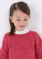 JERSEY DE NIÑA DE LANA  COLOR FUCSIA - MARCA MAYORAL. - details 4