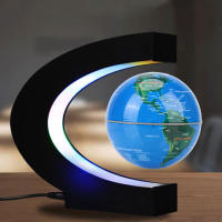 Lámpara De Levitación Magnética Flotante Con Mapa Del Mundo LED Luz De Bola Antigravedad Decoración Moderna Para El Hogar Regalos De Cumpleaños - details 3