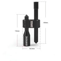 Nuevo Extensor De Manillar De Cambios BRIDE De Aleación De Aluminio Tipo H Con 3 Adaptadores Universal Ajustable Para Coche - details 1