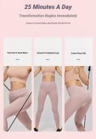 Barra De Yoga Pilates Portátil Con Bandas De Resistencia Ejercicio De Tensión De Cuerpo Para Musculación Y Estiramiento Fitness - details 3