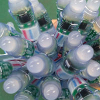Cadena De Luces LED RGB WS2811 IC 12mm 50pcs IP68 Impermeable Para Iluminación Navideña Y Exterior DC 5V 12V - details 1
