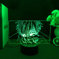 Luz LED Anime Jujutsu Kaisen Yuji Itadori Ryomen Sukuna Gojo Satoru Para Decoración De Habitación Infantil Regalo De Cumpleaños - details 3