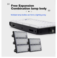 Lámpara De Pared Exterior LED IP65 Impermeable 50W 100W 200W 220V Luz De Inundación Reflector De Calle Iluminación Exterior Moderna - details 9