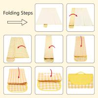 Manta de Pícnic, Manta para Picnic Impermeable 200x200CM, Mantel impermeable para Picnic, Tapete de Picnic Plegable con Asa, Apta para Hacer Senderismo, Viajar, IR de Acampada, Al Aire Libre y Fiesta - details 7