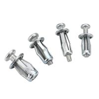 Juego De 15 Piezas De Tornillos De Placa Con Tornillo Fijado Y Cerradura Petalina Para Coche Metálicos Huecos De Pared Material De Acero Carbono - details 10
