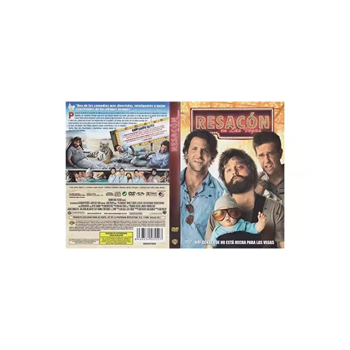 Resacón en las Vegas DVD 2009 The Hangover - 1