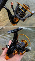 Carrete De Pesca Spinning GHOTDA Serie 1000-7000 Material De Aluminio Ratio De Mezcla 5.2:1 Herramientas De Pesca Para Oceano Playa Río Estanque Ambidextro - details 9