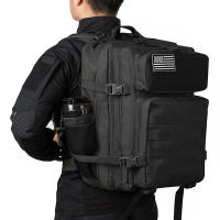 Mochila Táctica De 45L Para Hombres Y Mujeres Bolsa De Asalto De Sobrevivencia Para Escuela Senderismo Exterior Con Portahorchas Material Principal Polyester - details 7