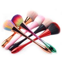 Brocha De Polvo Dorado Profesional Para Arte De Uñas Y Maquillaje Grande Herramienta De Cosméticos Para Rostro - details 7