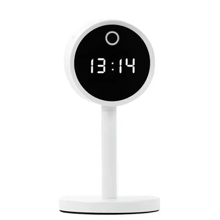 Alarma Reloj Cámara HD 1080p Visión Nocturna de detección de movimiento portátil scurad Vigil WiFi - 1
