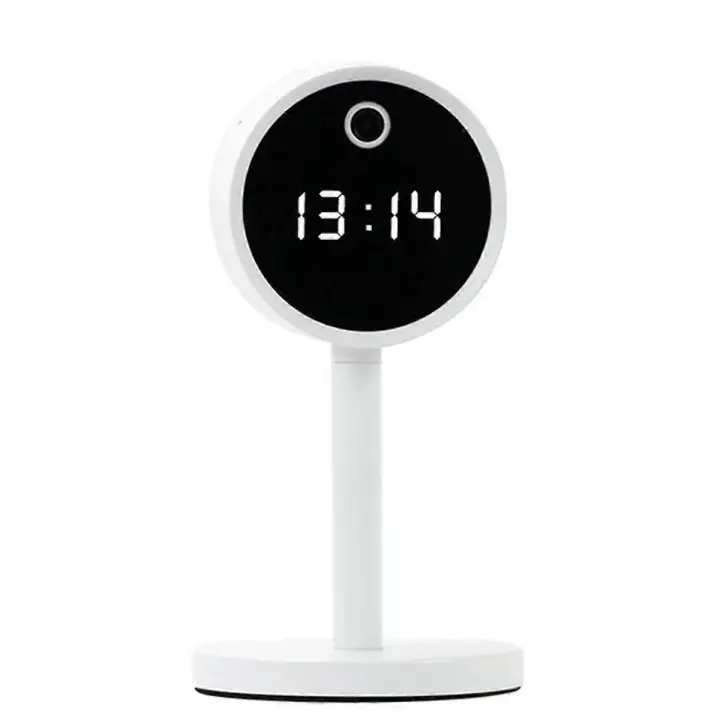 Alarma Reloj Cámara HD 1080p Visión Nocturna de detección de movimiento portátil scurad Vigil WiFi - 1