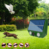 Dispositivo Repelente Ultrasonido Para Gatos Y Perros Impermeable Y Solar Poderado 500mAh Para Jardines Y Céspedes Exteriores - details 2