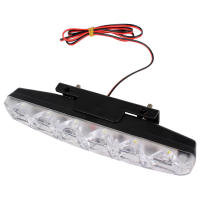 Luces Diurnas LED Super Brillantes Para Coche DRL 6 LEDs Luz De Estilo Para Vehículo Material PPC + Aleación De Aluminio - details 2