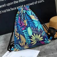 Mochila informal para hombre y mujer, bolso de hombro con cordón, multifuncional, baloncesto, novedad - details 5
