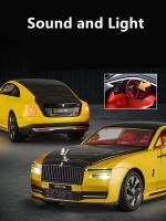 Modelo De Coche De Energía Nueva Rolls Royces Spectre 1:24 Aleación Lujo Vehículo De Juguete Metálico Con Luz Y Sonido Regalos Para Niños - details 2