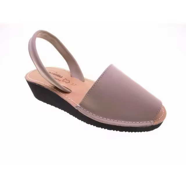 Sandalias Mujer Modelo 552 Piel Beige Ibicenca Tallas 35-41 | Planta Confortable | Piso Microporoso | Moda y Actualidad - 1