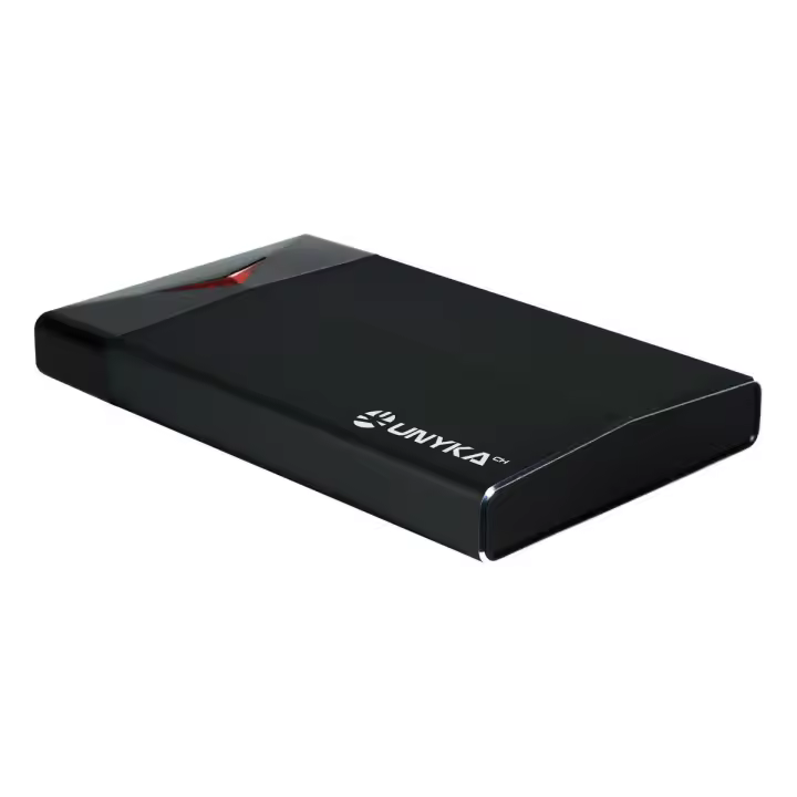 UNYKAch Caja Externa Disco Duro HDD 2.5" Conexión USB C para SATA, Serial ATA II, Serial ATA III - 1