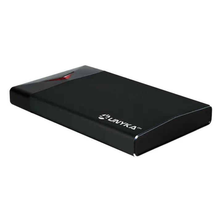 UNYKAch Caja Externa Disco Duro HDD 2.5" Conexión USB C para SATA, Serial ATA II, Serial ATA III - 1