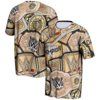 Camiseta Corta Yeet Shopping Wrestling Deportiva Casual Azul Impresión Digital Top Transpirable Secado Rápido Hombre Primavera Verano - details 2