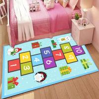 Carpetas Educativas Para Niños Tapete De Juego Antideslizante Lavable Máquina Decorativo Para Sala Y Dormitorio Tapis - details 4