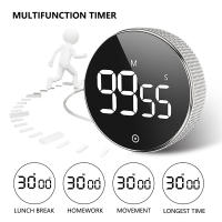 Reloj De Cocina Digital Silencioso Con Timer De Countdown Y Display LED Reloj Electrónico Para Estudio Y Cocina Con Función Self Regulated - details 2