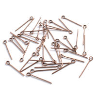 200pcs Accesorios De Joyería DIY Tornillos De Cabeza Para Orejas Forma 9 Metal Aleación De Zinc Tamaños 16-40mm - details 3