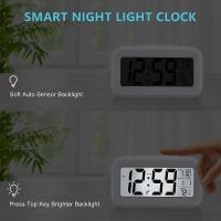 Reloj Despertador Digital Actualizado con Pantalla LED de 4,3 Pulgadas y Temperatura Portátil - details 1