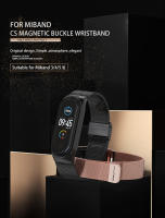 Correa De Pulsera Deportiva Inteligente De Acero Inoxidable Estilo Milanés Lujo Para Xiao Mi Band 6 5 4 3 Compatible Con Miband Correa De Reloj Para Hombre Y Mujer - details 3
