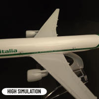 Replica De Avión De Metal Escala 1:400 ALITALIA Boeing Airbus Modelo Para Jóvenes Adultos Juguetes Miniatura De Avión - details 4