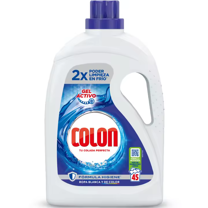 Colon Gel Activo Detergente para la lavadora Gel 45 lavados - 1