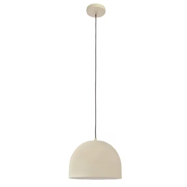 FORLIGHT Fres lampara colgante en beig para bombilla E27 - 1