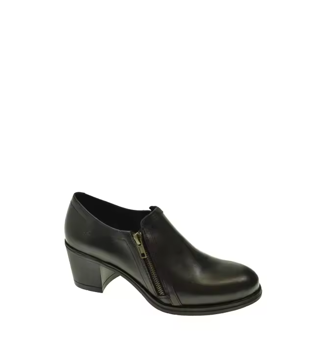 Zapato de Piel Medio de 6cm - Tacones Medios Yokono - Elegante y Cómodo - 1