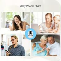 Cámara IP De Seguridad Doméstica Wifi Mini Con Visión Nocturna Y Seguimiento Automático 1080P Cámara Wireless Para Bebé YCC365 plus - details 5
